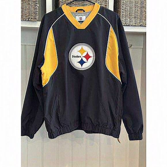NFL Jackets & Coats Pittsburgh Steelers Blackgold Pullover